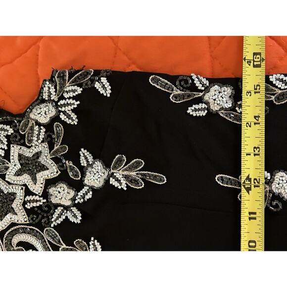 J KARA New York Womens Size Small Beaded and Sequined Top - Picture 6 of 14